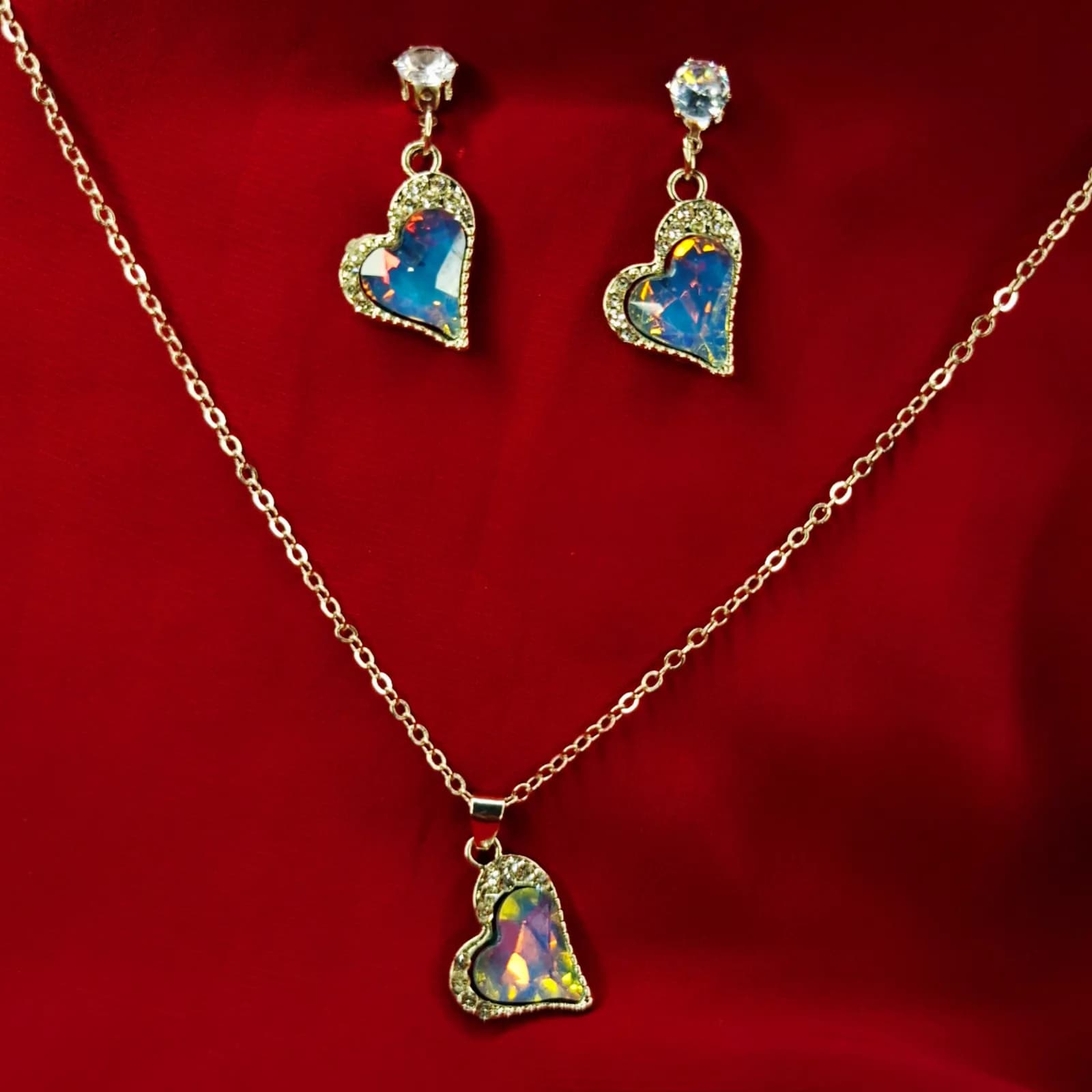 Heart Gem Set (Dark)