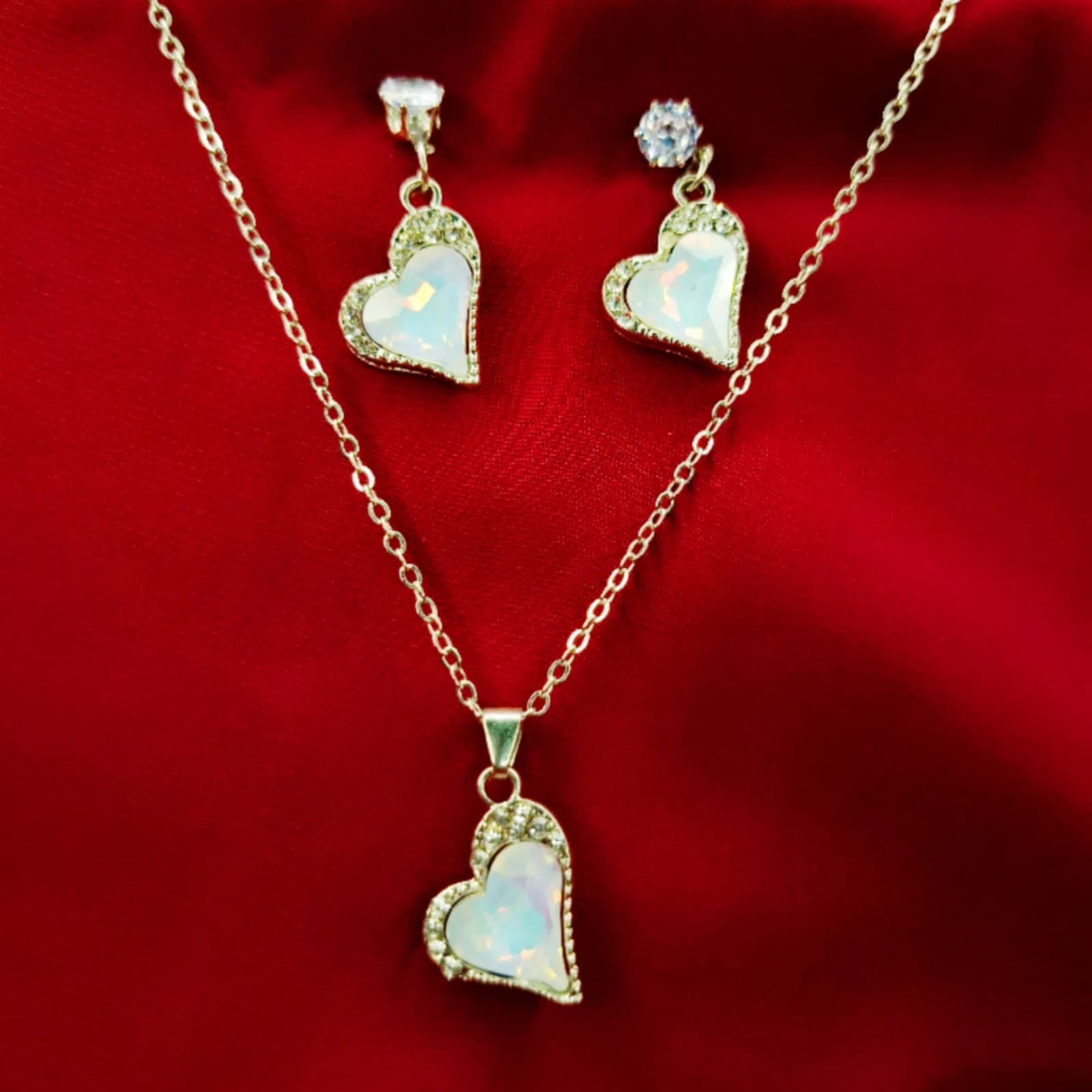 Heart Gem Set (Light)