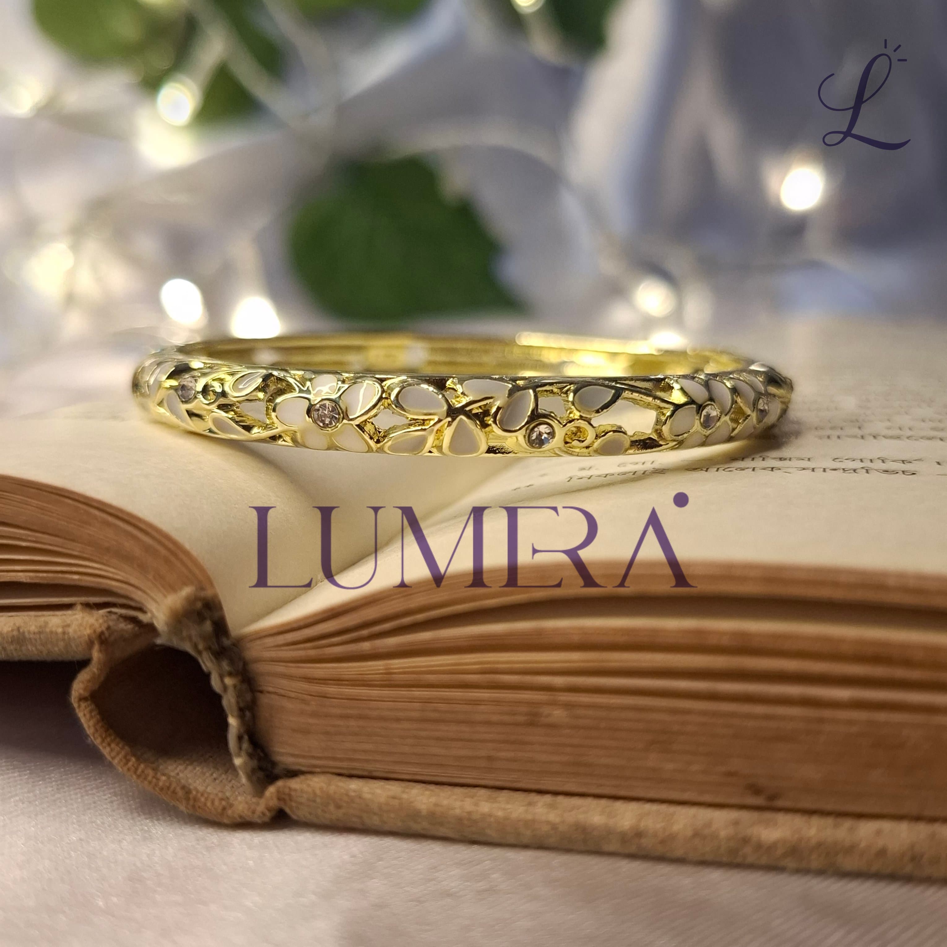 Enamel Bracelet(White)