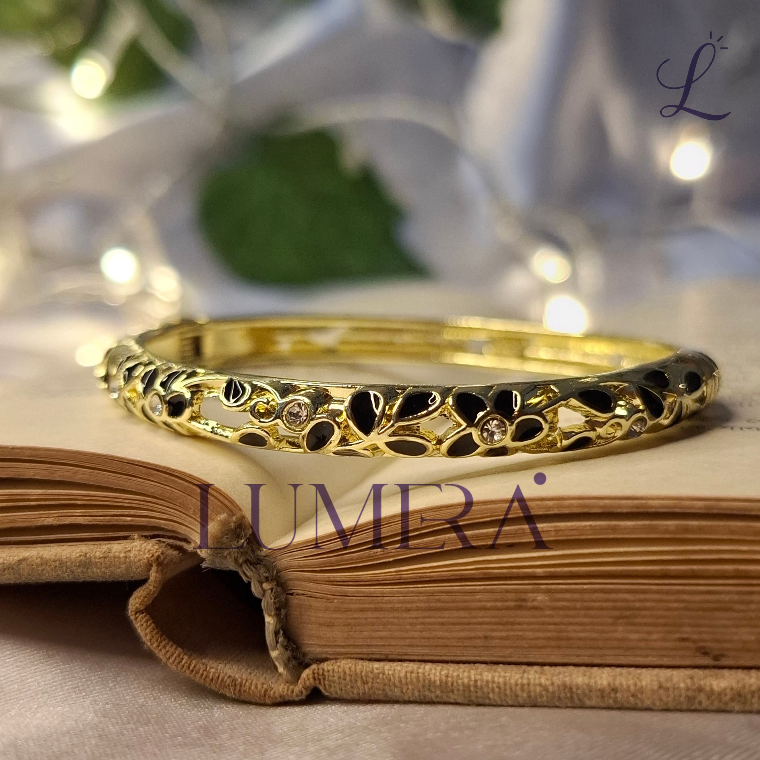 Enamel Bracelet(Black)