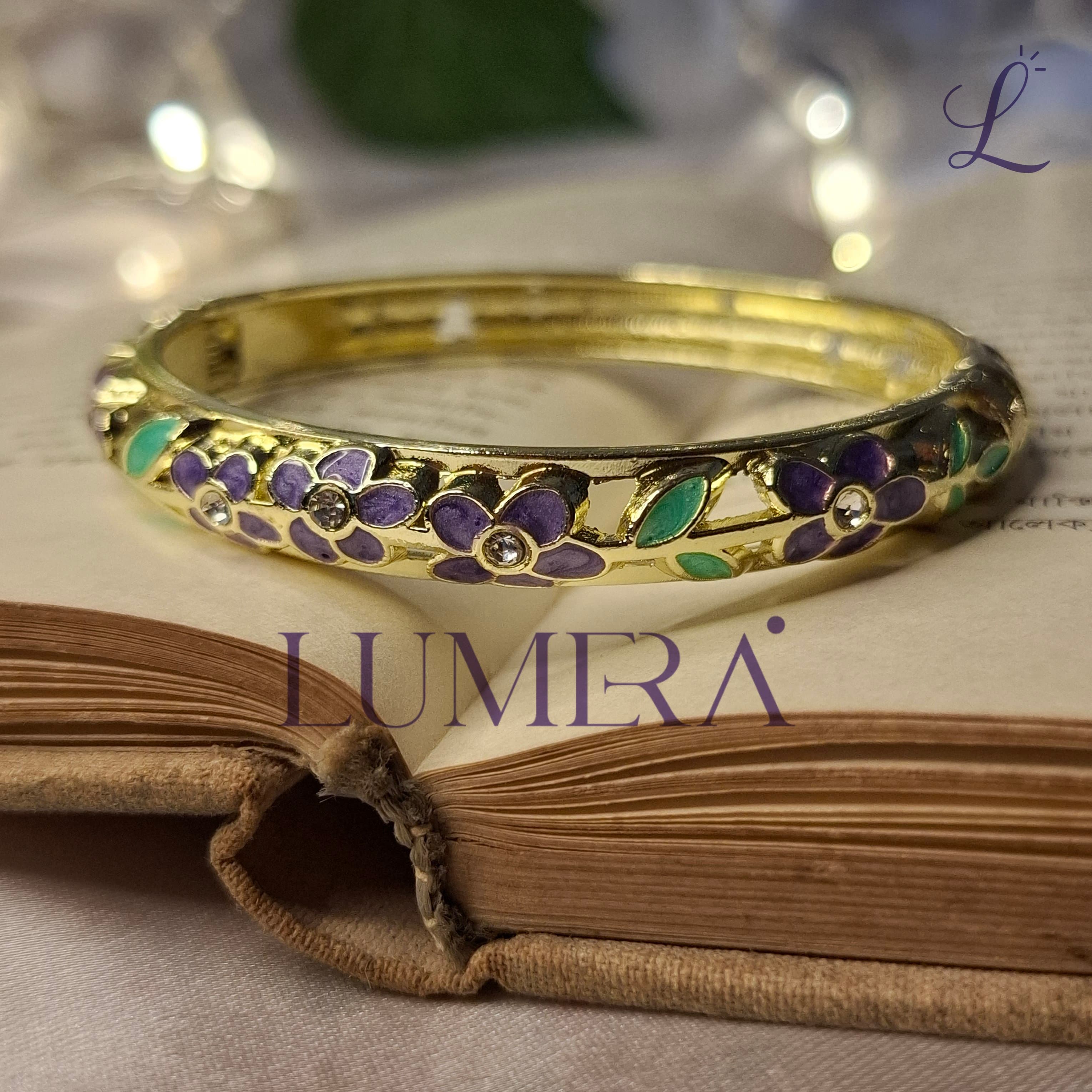 Enamel Bracelet(Green & Navy)