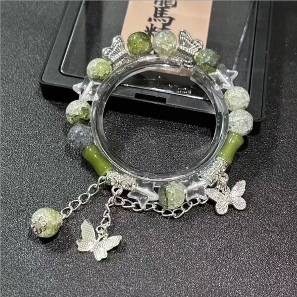 Bamboo Handmade Beaded Bracelet