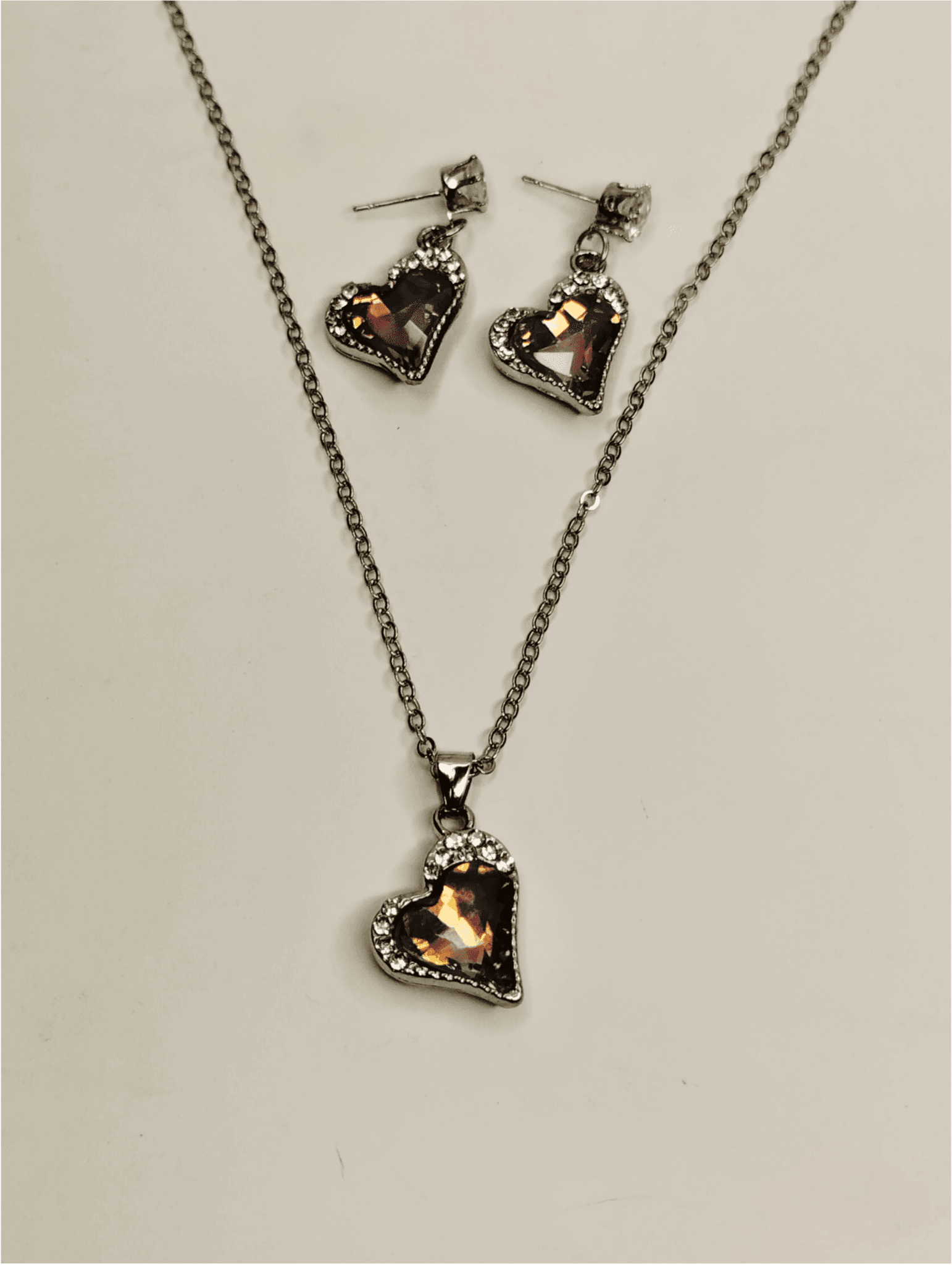 Heart Gem Set (Dark)